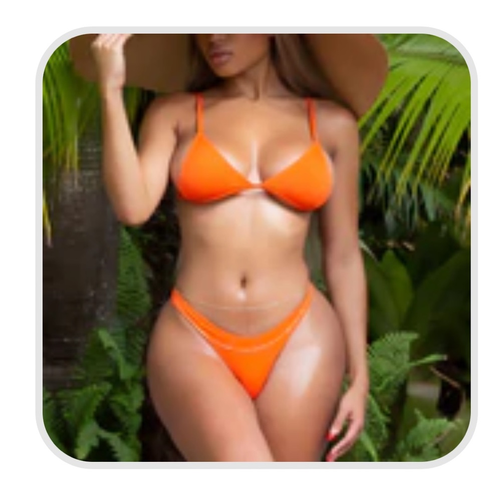Matte swim- orange